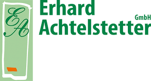 Hier ist das Firmenlogo der Firma Erhard Achtelstetter zu sehen.